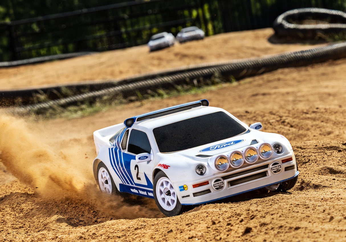 Traxxas 1/18 Mini-Rally VXL Ford RS200 Rally Car (Brushless / RTR) IN-STORE ONLY