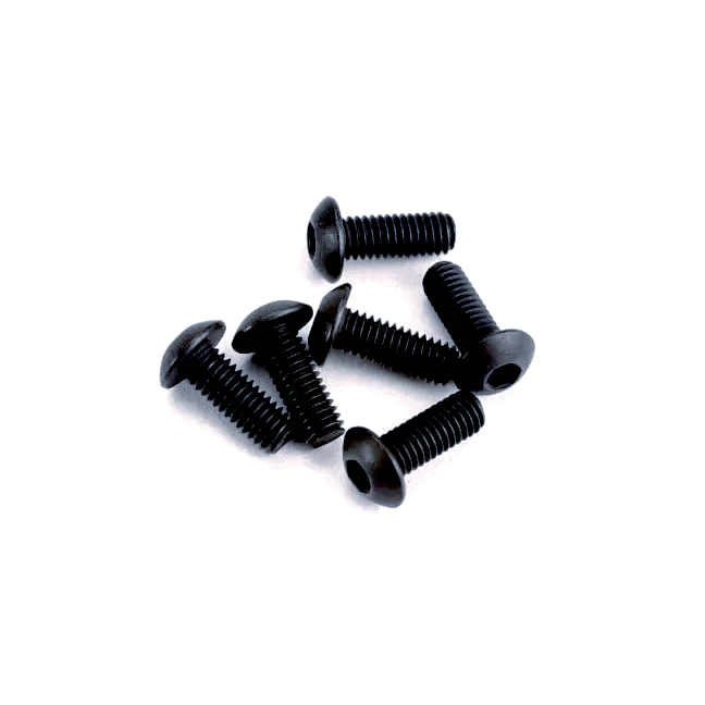 Traxxas M3 Button-Head Machine Hex Screws (Multiple Sizes / 6pcs)