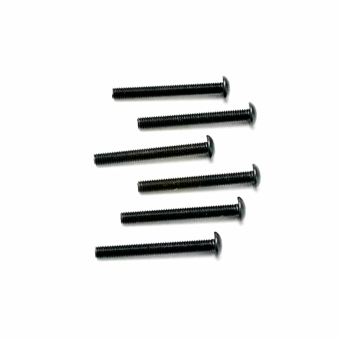 Traxxas M3 Button-Head Machine Hex Screws (Multiple Sizes / 6pcs)