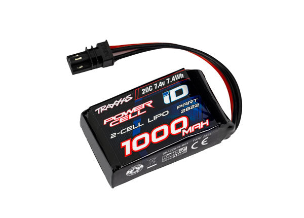 Traxxas 2S / 1000mAh / 7.4V / 20C LiPo Battery