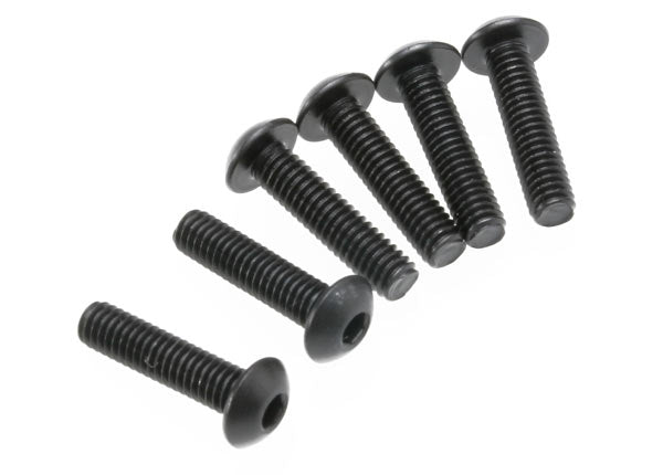 Traxxas M4 Button-Head Machine Hex Screws (Multiple Sizes / 6pcs)