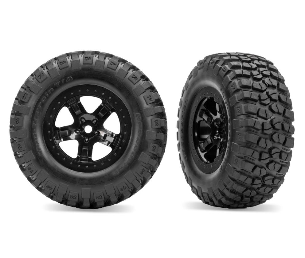 Traxxas BFGoodrich SCT Black Tire & Wheel Set (#5878 / 3.0" / 12mm Hex / 2pcs)