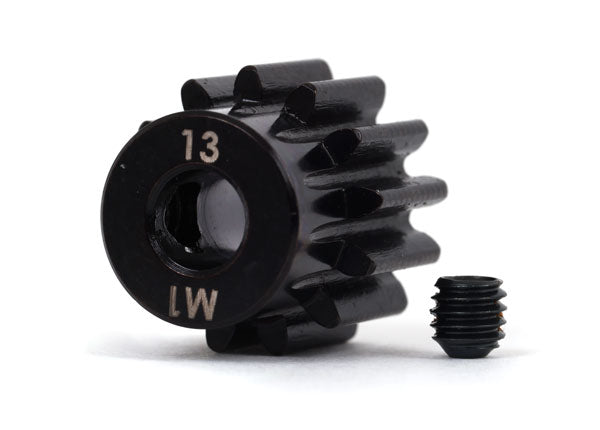 Traxxas 13T Hardened-Steel Pinion Gear (1.0 Mod / 5mm Shaft / #6483X)