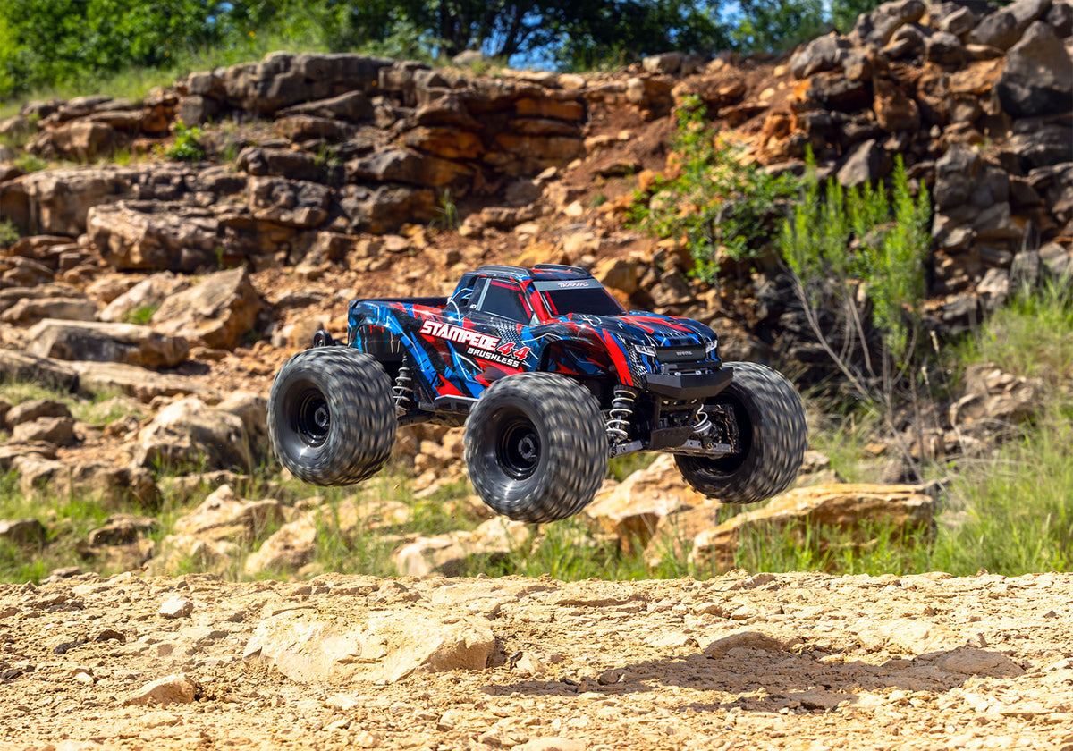 * Traxxas 1/10 Stampede VX3 4X4 Brushless Monster Truck (Multiple Colors / ARR)