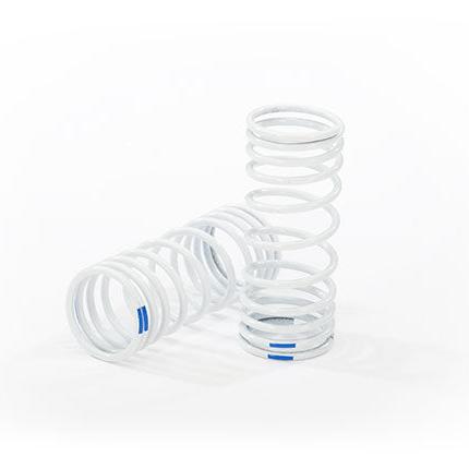 Traxxas White Front Shock Springs (#6864 / Progressive +20% Rate / 1 Pair)