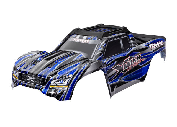 Traxxas X-Maxx Ultimate Body (#7868-Blue / Pre-Applied Decals)