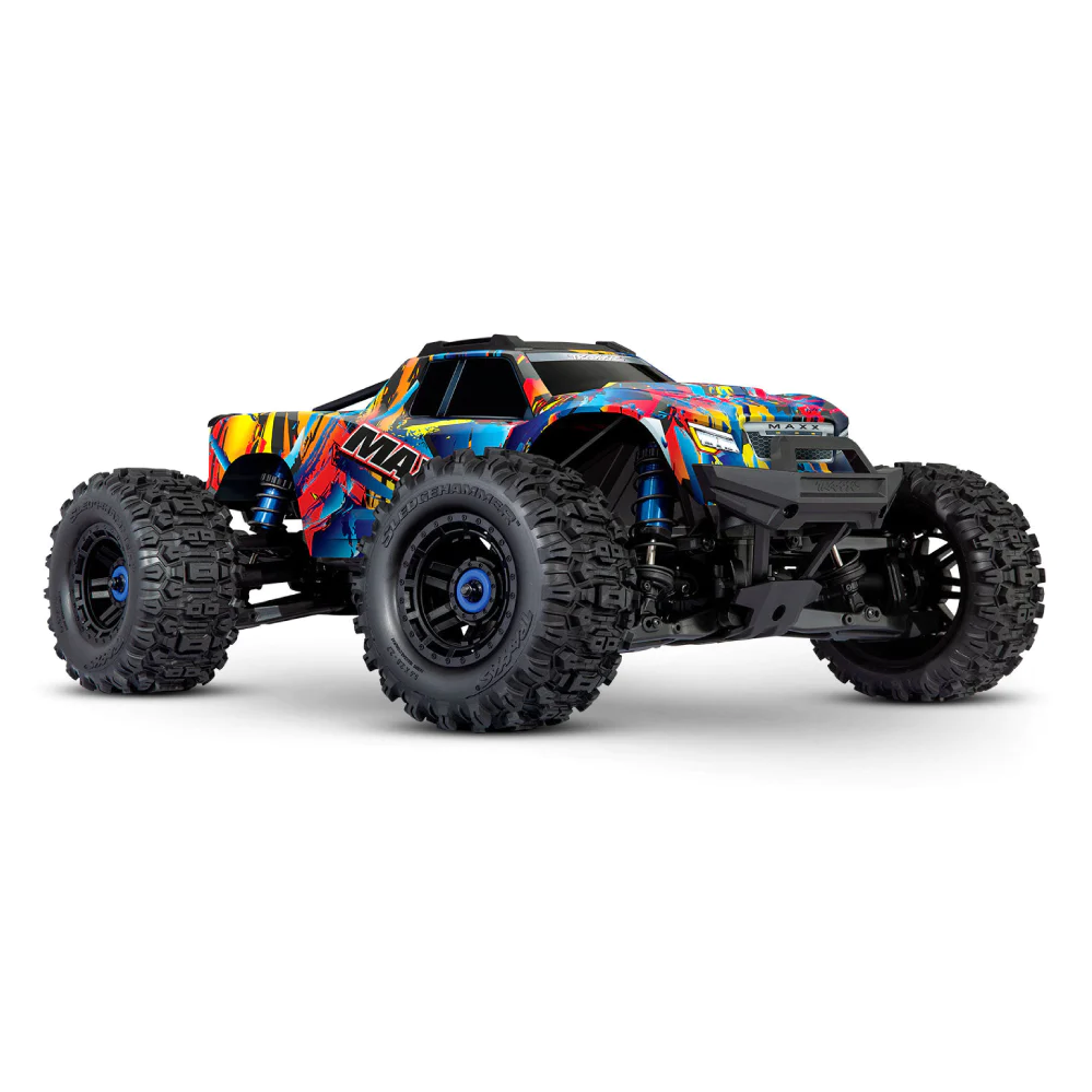 Traxxas 1/10 Maxx with WideMaxx 4WD Electric Monster Truck (Brushless / Multiple Colors / ARR)