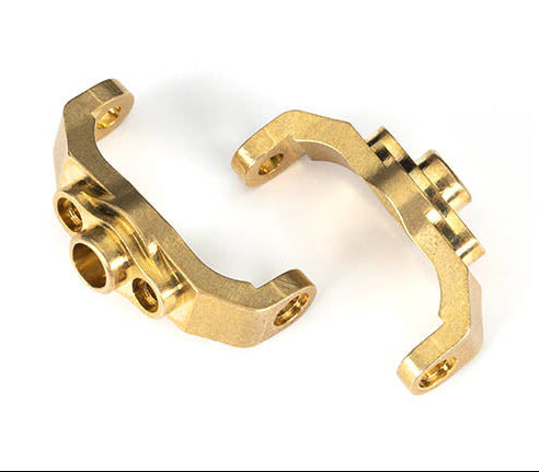 Traxxas Brass Caster Block Set / C-Hubs for TRX-4M/MT (#9733/ L&R)