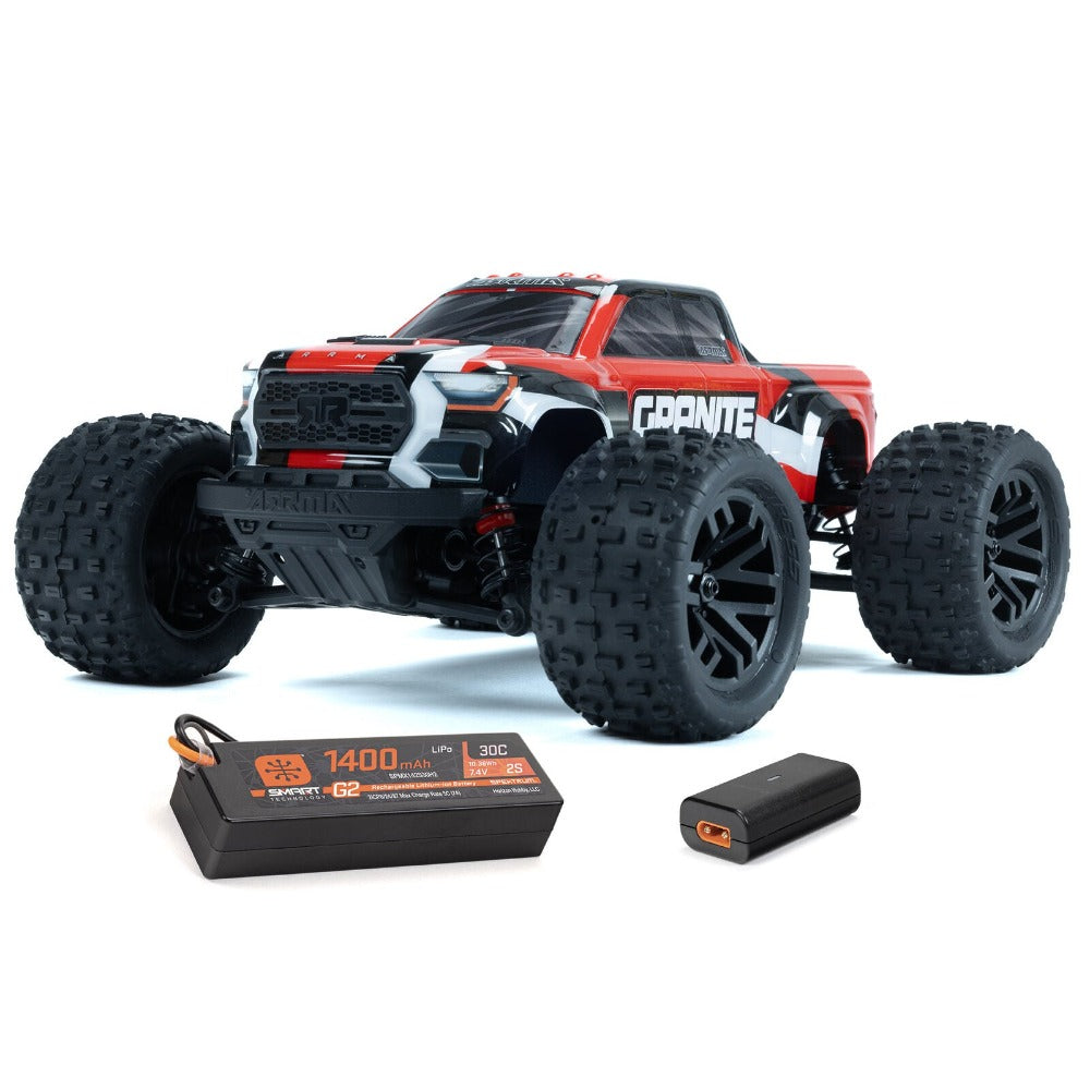 ARRMA 1/18 Granite Grom Mega 380 4WD Monster Truck (Brushed / Multiple Colors / RTR)
