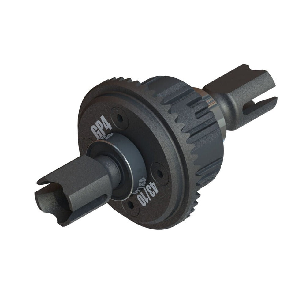 ARRMA Limited Slip F/R Differential Set (43T Spiral-Cut GP4 / 10k cSt)