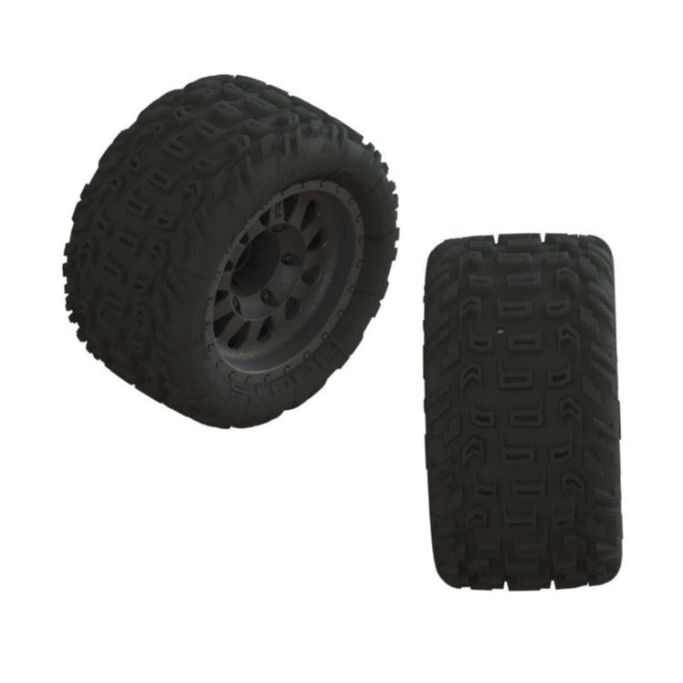 ARRMA dBoots Katar MT Tire Set (2.8" / 14mm Hex / 2pcs)