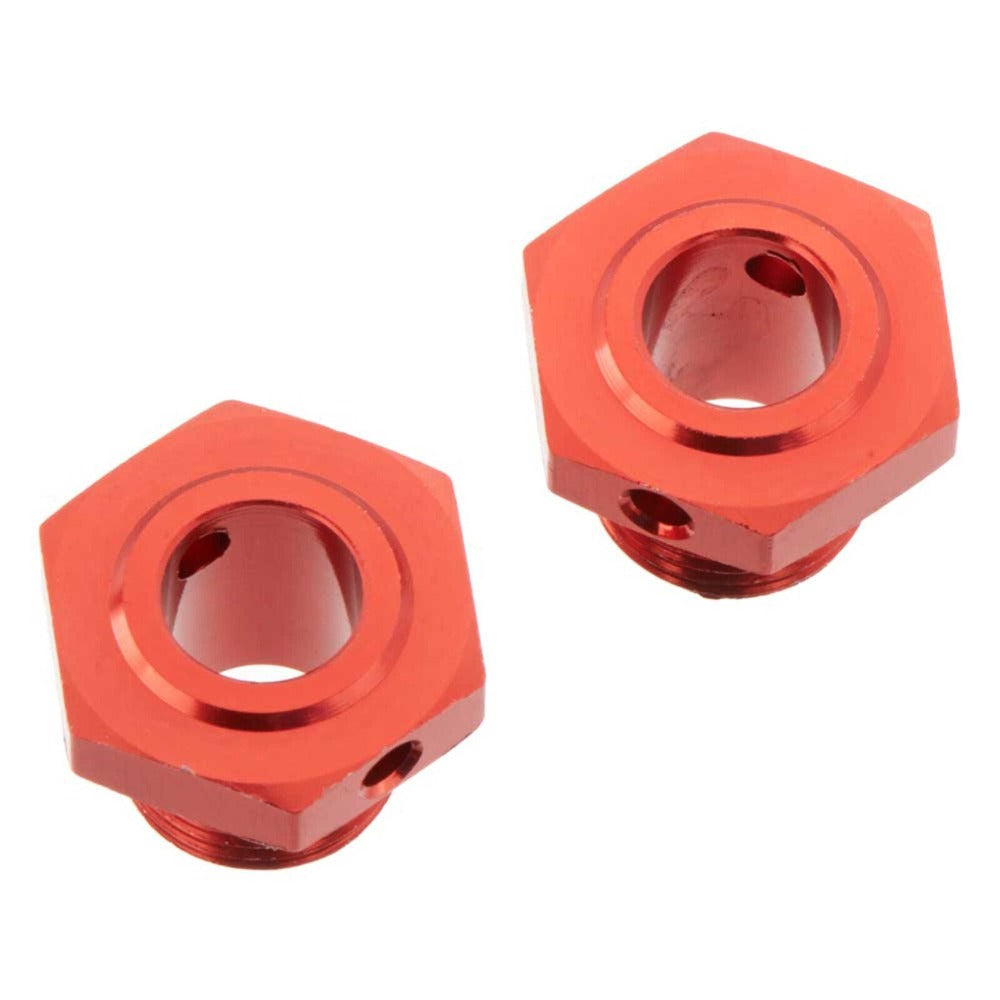 ARRMA Aluminum Wheel Hex Hub Set (17mm / Red / 2pcs)