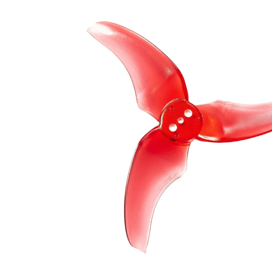 Emax Avan Rush 2.5x1.9 / 3-Blade Propeller Set (3-Hole / Red)