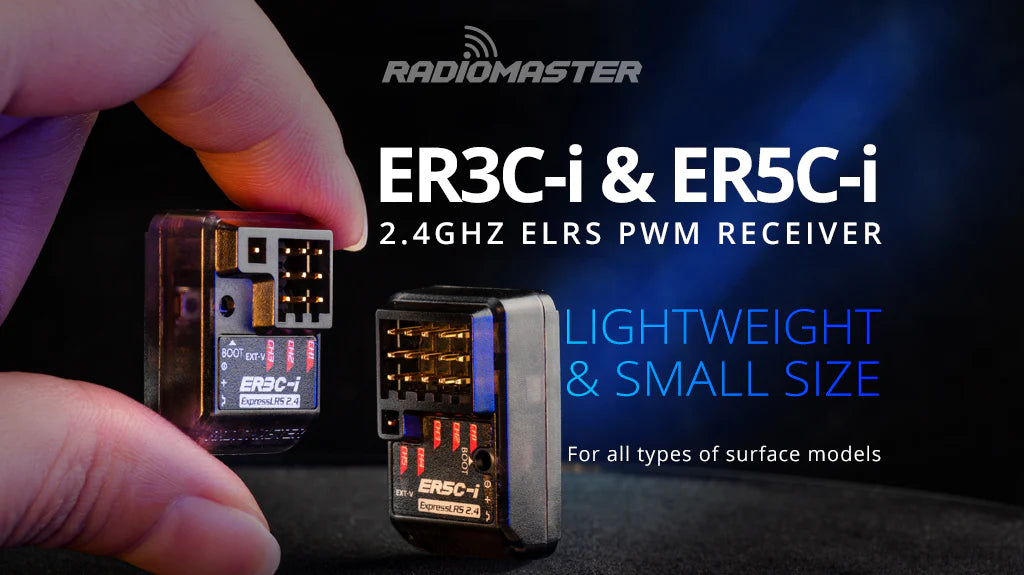 RadioMaster ER3C-i ExpressLRS 2.4GHz / 3CH PWM Receiver