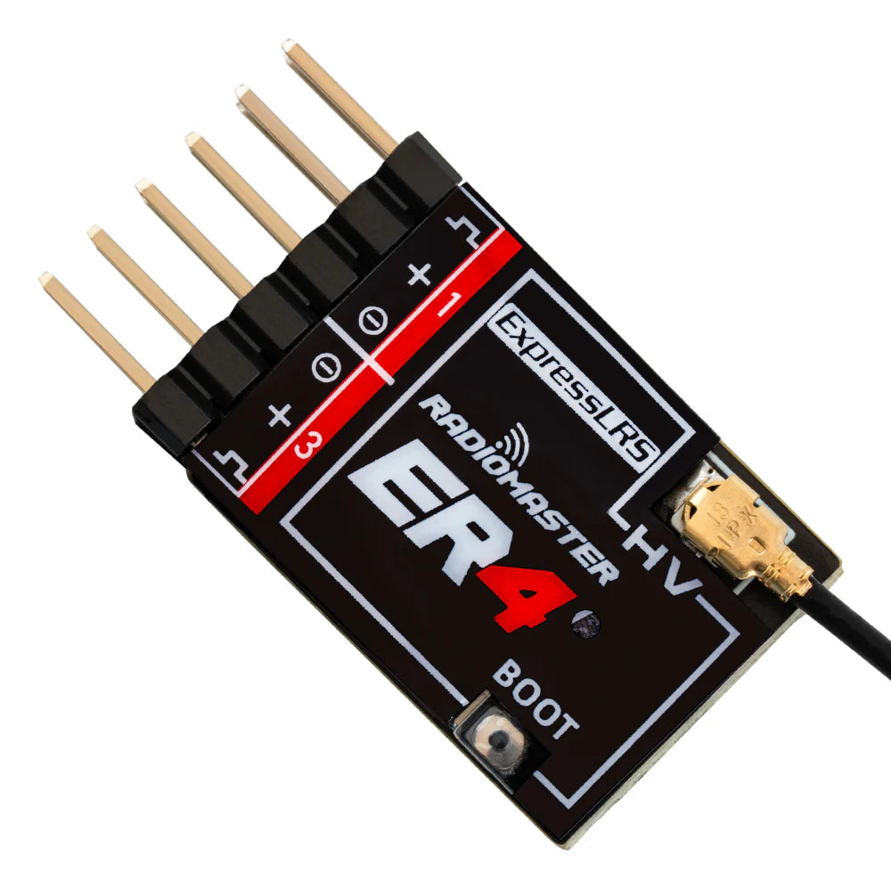 RadioMaster ER4 ExpressLRS 2.4GHz / 4CH PWM Receiver