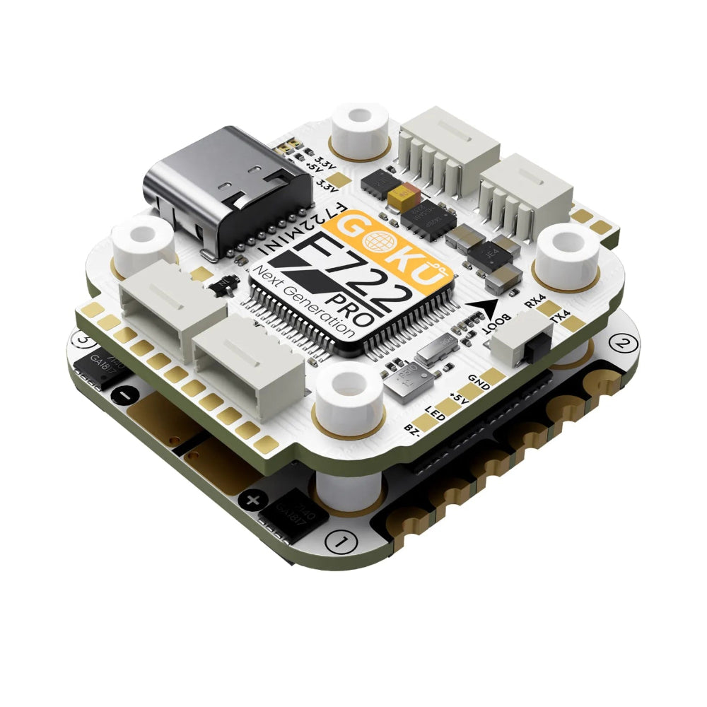 Flywoo Goku F7 Pro Mini V2 20x20 Stack (45A / AM32 / 32Bit 128kHz / 2-6S)