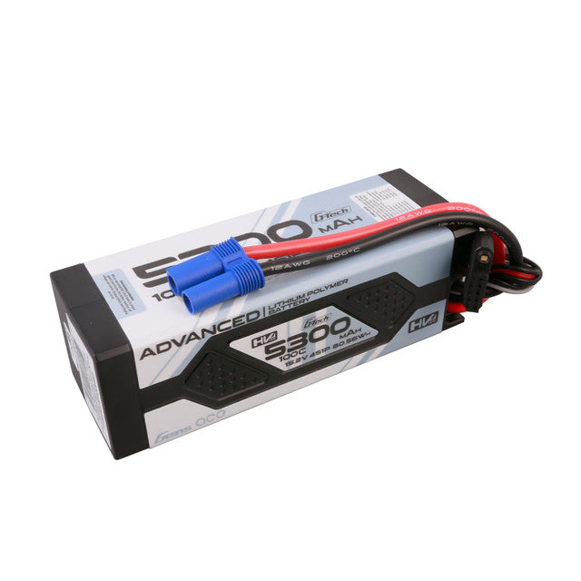 Gens Ace Advanced 4S / 5300mAh / 100C / 15.2V / G-Tech / EC5 Hardcase LiPo Battery