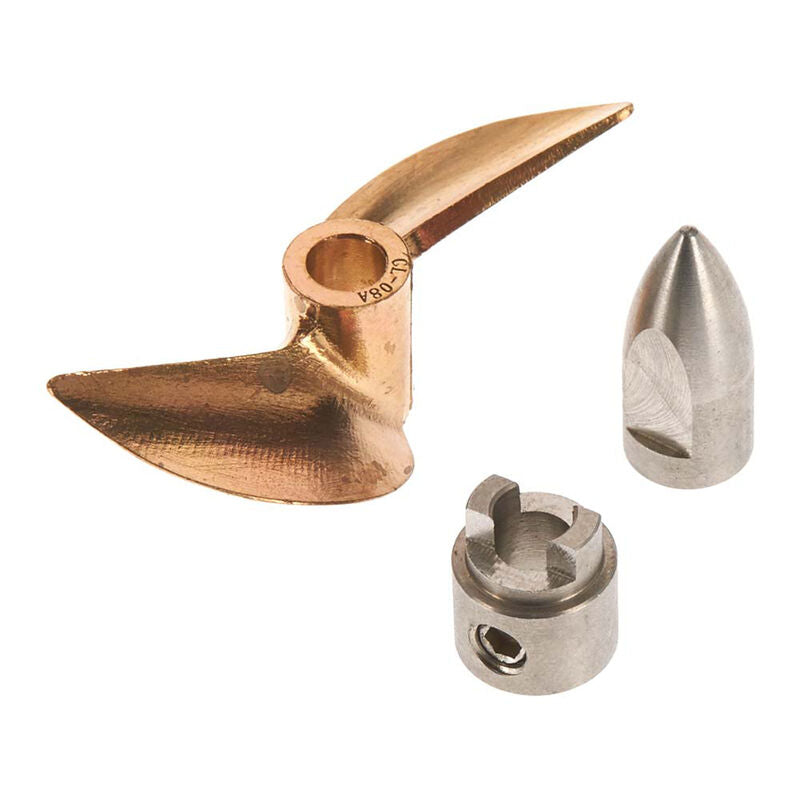 Hot-Racing 1.5" x 1.4" Boat Brass Propeller Set (3/16" Shaft)