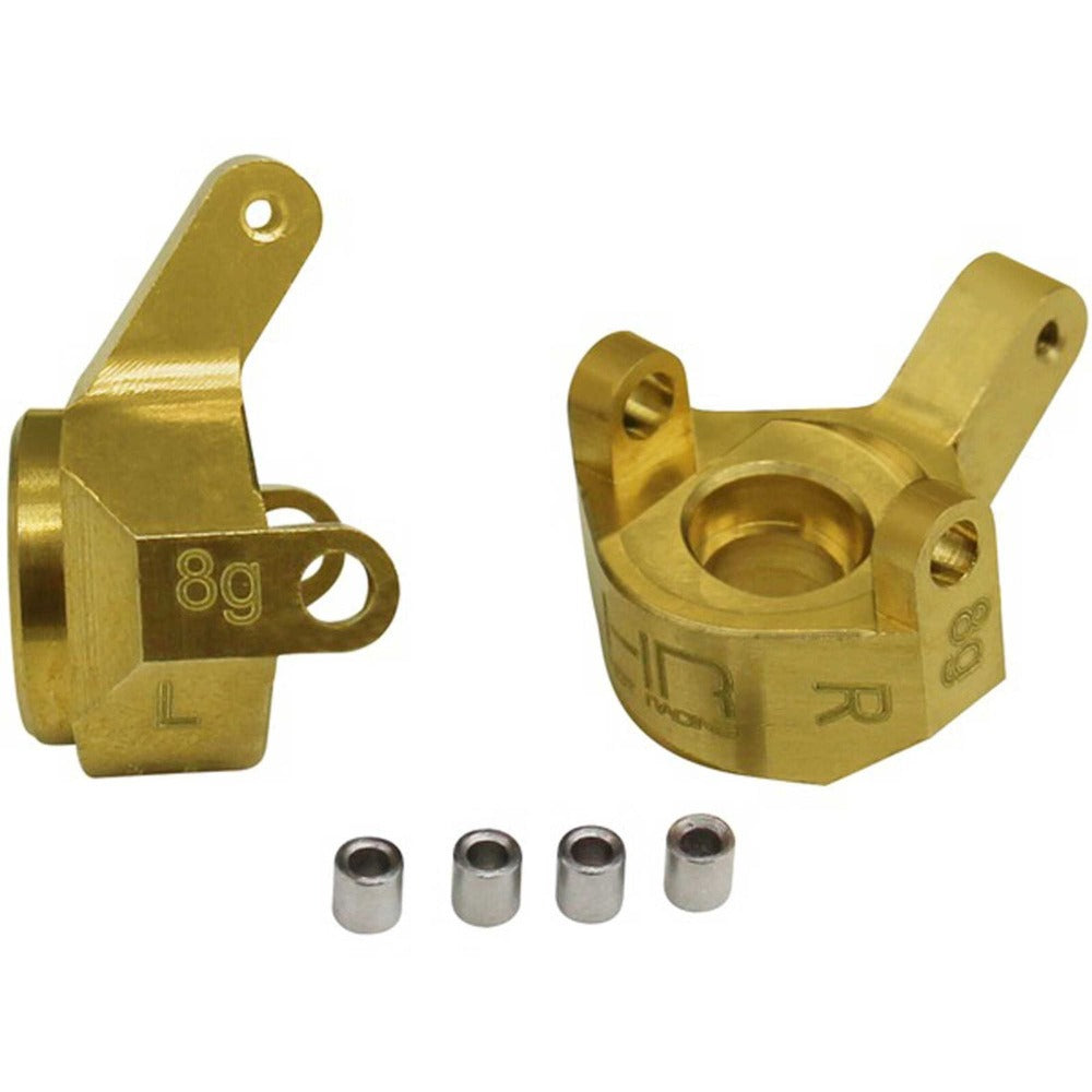 Hot-Racing Brass Steering Knuckle Set for SCX24 / L&R