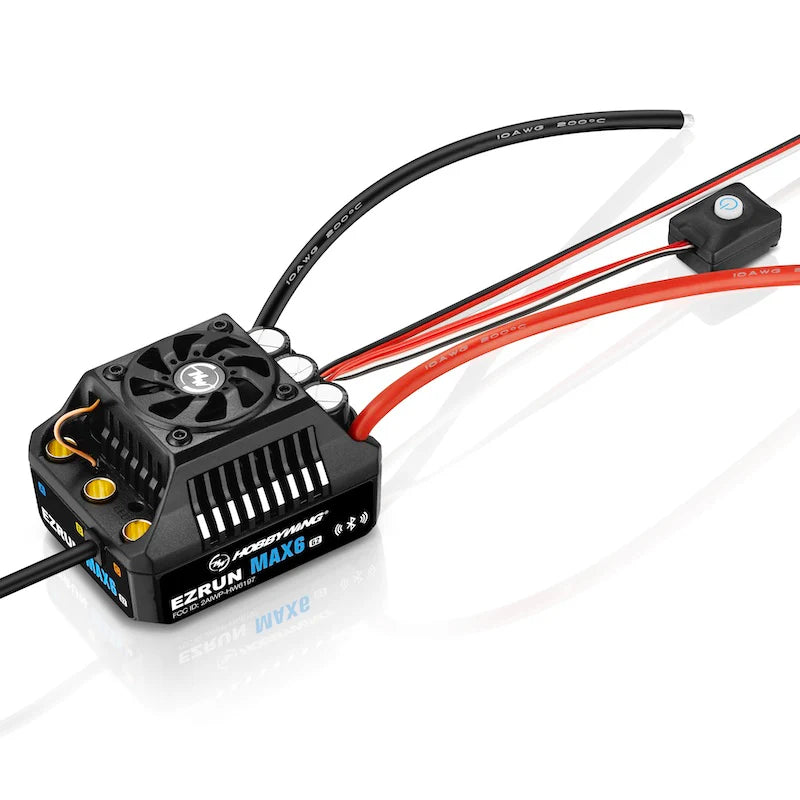 HobbyWing EZRUN MAX6 G2 / 200A Brushless ESC (Sensored / Bluetooth Ready / 3-8S)