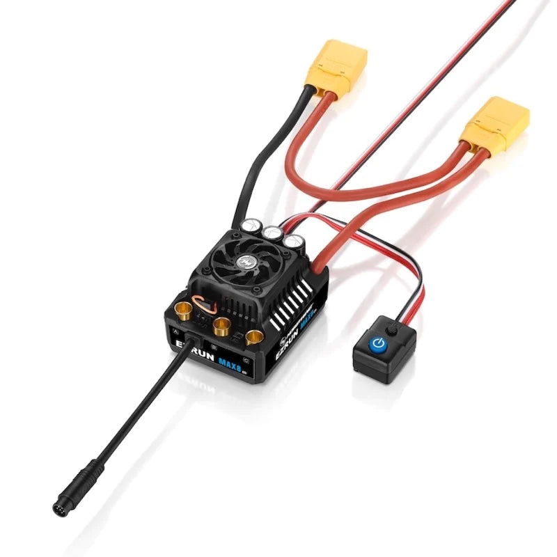 HobbyWing EZRUN MAX8 G2S / 160A Brushless ESC (Sensored / Bluetooth / 3-6S)