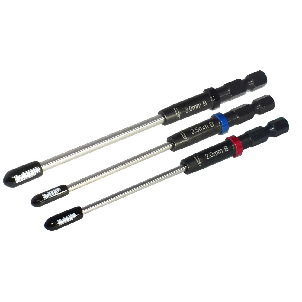 MIP Gen 2 Metric Speed Tip Ball Hex Driver Set (2.0mm, 2.5mm & 3.0mm / 3pcs)