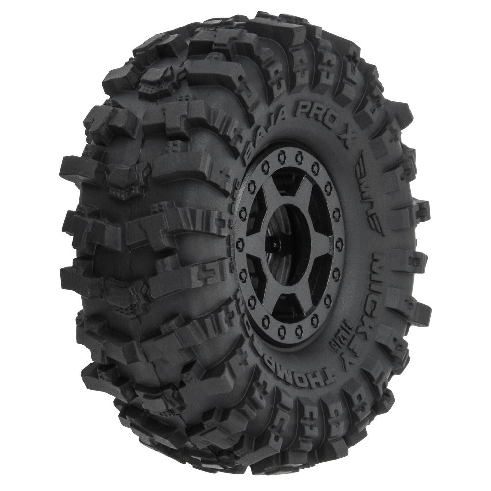 Pro-Line 1:24 Mickey Thompson Baja Pro X Tires & Wheel Set (1" / 7mm Hex / 4pcs)