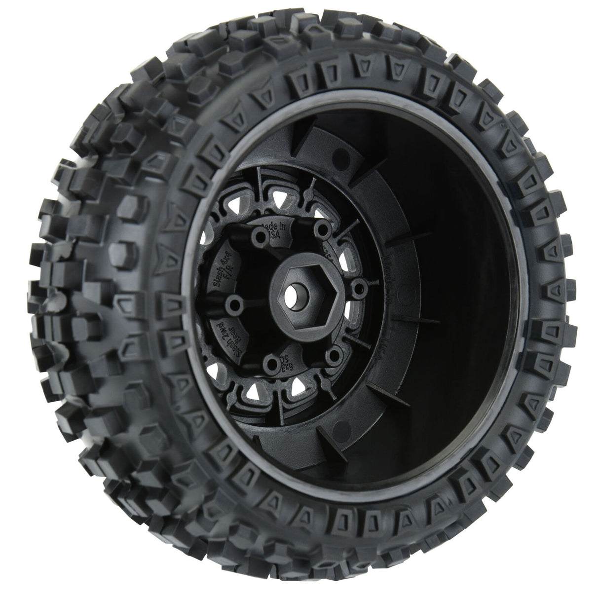 Pro-Line 1/10 Badlands SC Tire and Wheel Set (3.0" / 12mm Hex / 2pcs)