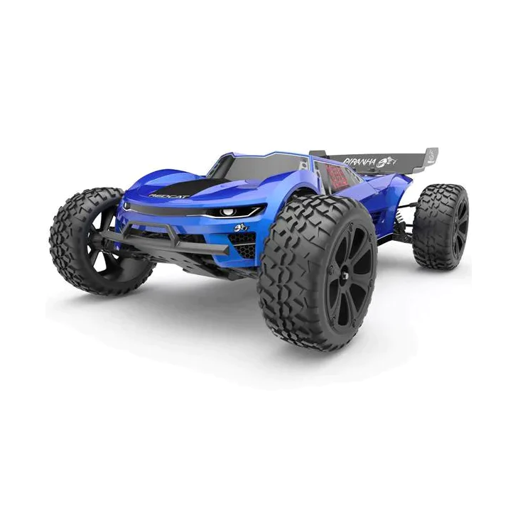 Redcat 1/10 Piranha TR10 2WD Electric Truggy (Brushed / Blue / RTR)
