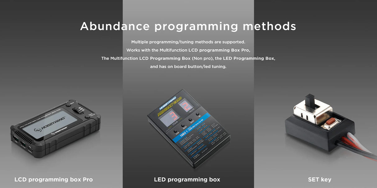 HobbyWing QUICRUN WP-10BL60 G2 / 60A Brushless ESC (2-3S)