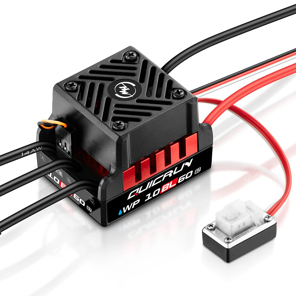 HobbyWing QUICRUN WP-10BL60 G2 / 60A Brushless ESC (2-3S)