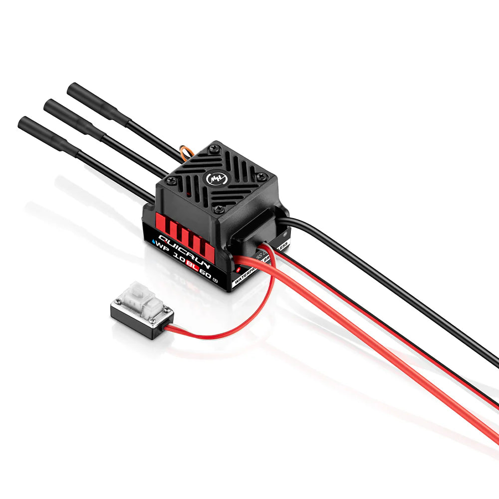 HobbyWing QUICRUN WP-10BL60 G2 / 60A Brushless ESC (2-3S)