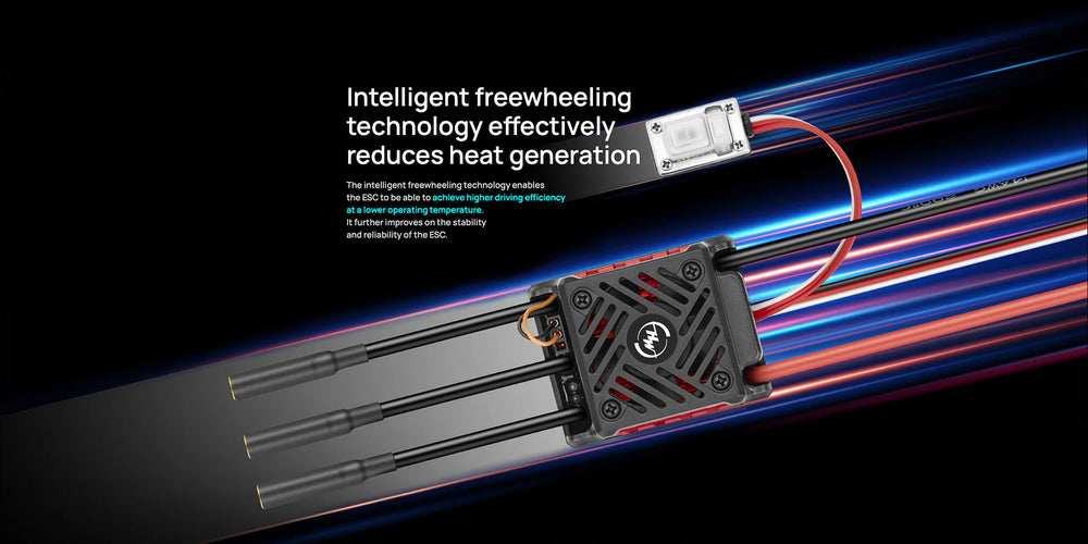 HobbyWing QUICRUN WP-10BL60 G2 / 60A Brushless ESC (2-3S)