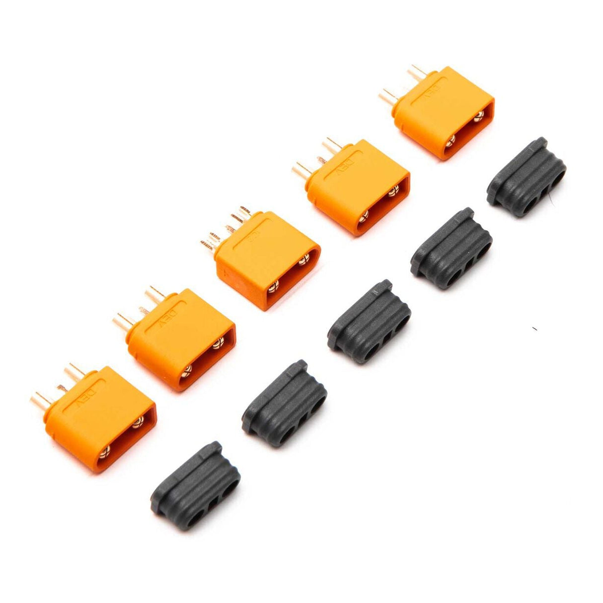 Spektrum IC2 Battery Connector Set (Male or Female / 5-Pack)
