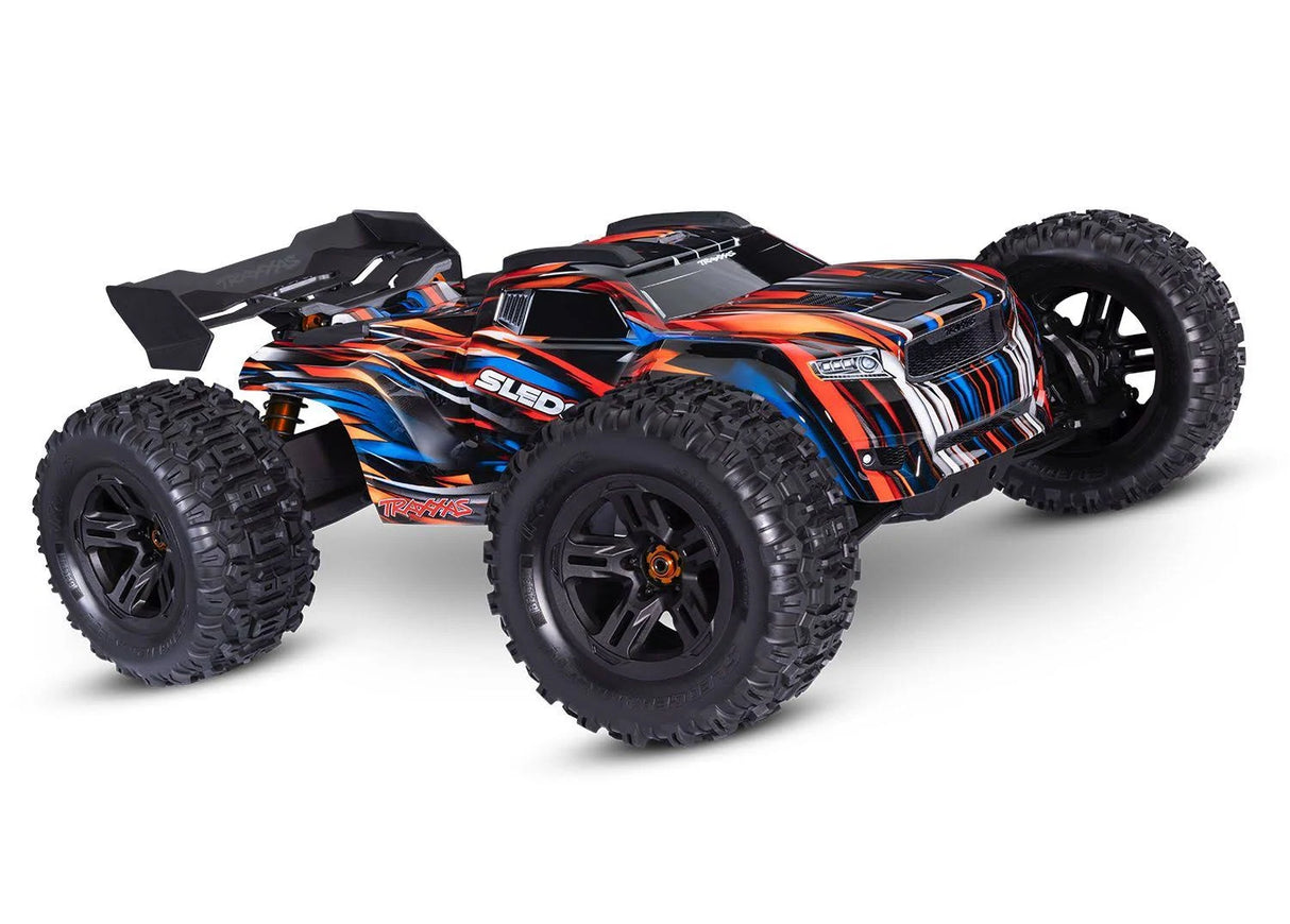 Traxxas 1/8 Sledge 6S Belted Electric Monster Truck (Brushless / Blue / ARR)