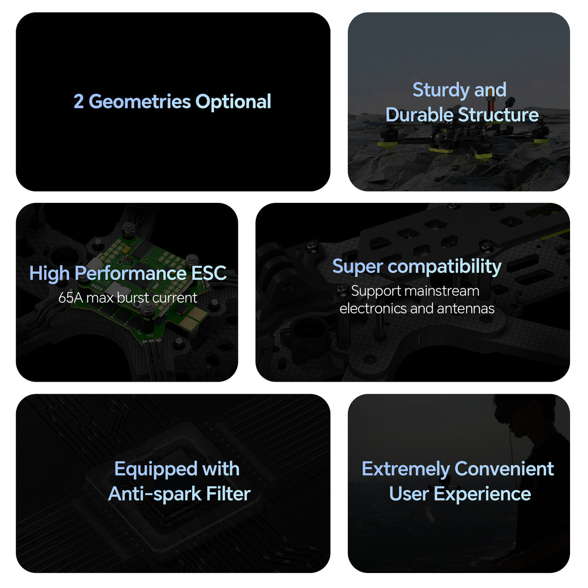 iFlight Nazgul XL5 ECO Analog FPV Drone (BNF / ELRS / 4-6S)