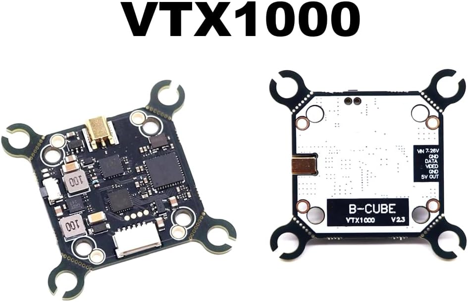 B-Cube VTX1000 5.8GHz Analog Video Transmitter (30x30 & 20x20mm / 1000mW / MMCX)