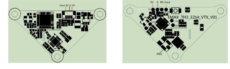 Emax TH3 Plus 5.8Ghz Analog VTX (40CH / 400mW)