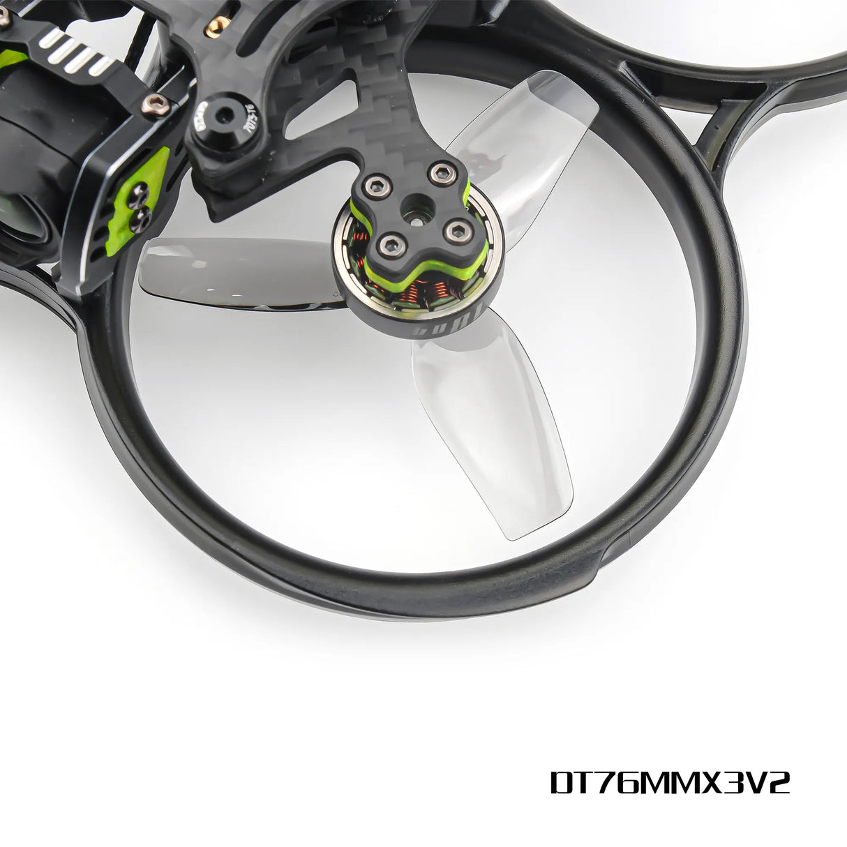 HQProp DT76MM V2 3×3 / 3-Blade Propeller Set (1.5mm Bore / 4pcs)