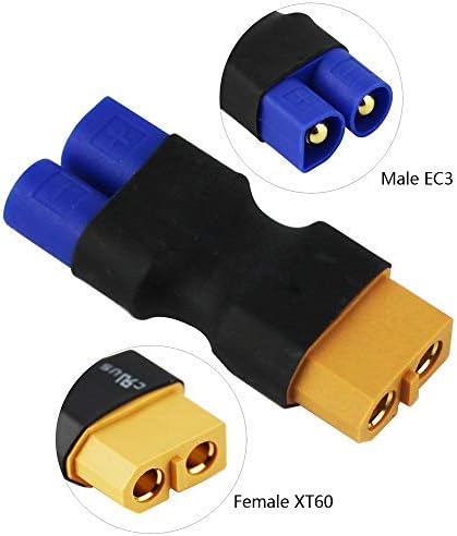 EC3 Male to XT60 Female Adapter