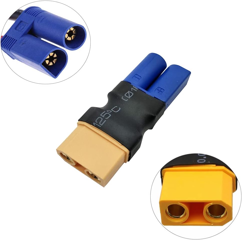 EC5 Male to XT90 Female Adapter