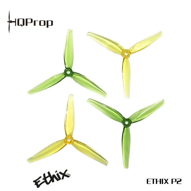 HQProp Ethix Pickle P2 5.1X2.9 / 3-Blade Propeller Set (5mm Bore)