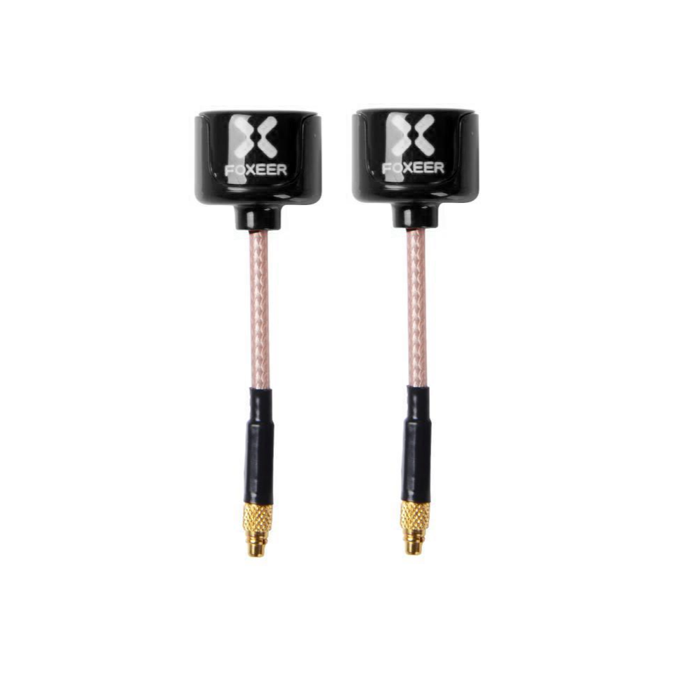 Foxeer Lollipop 5.8GHz FPV Antenna V3 (RHCP / MMCX Straight or 90° / 60mm / 2pcs)