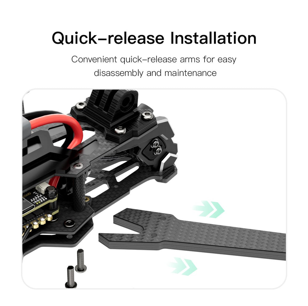 GEPRC Vapor-X5 Analog FPV Drone (BNF / ELRS / 4-6S)