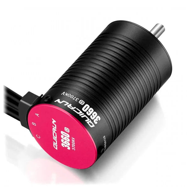HobbyWing QUICRUN 3660SL G2 / 3700KV Brushless Motor (5mm Shaft / 2-3S)