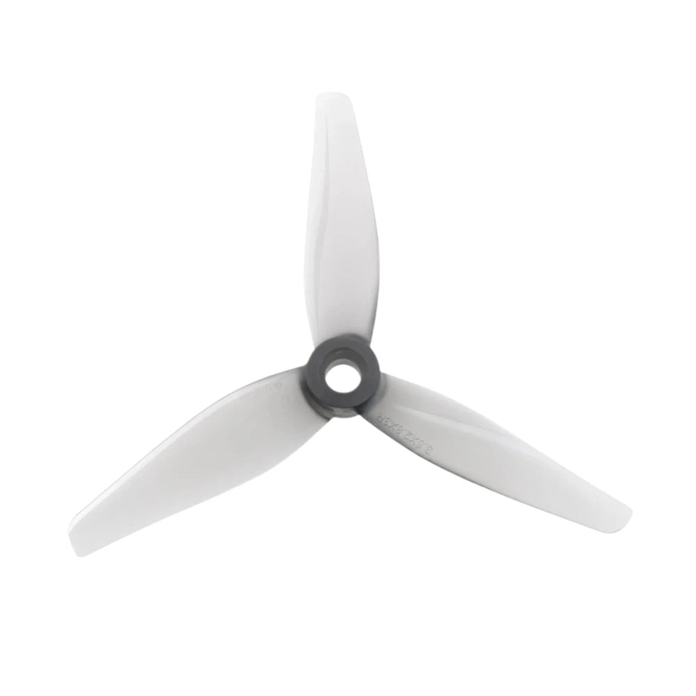 HQProp 3.5X2.8 / 3-Blade Propeller Set (5mm Bore / Gray)