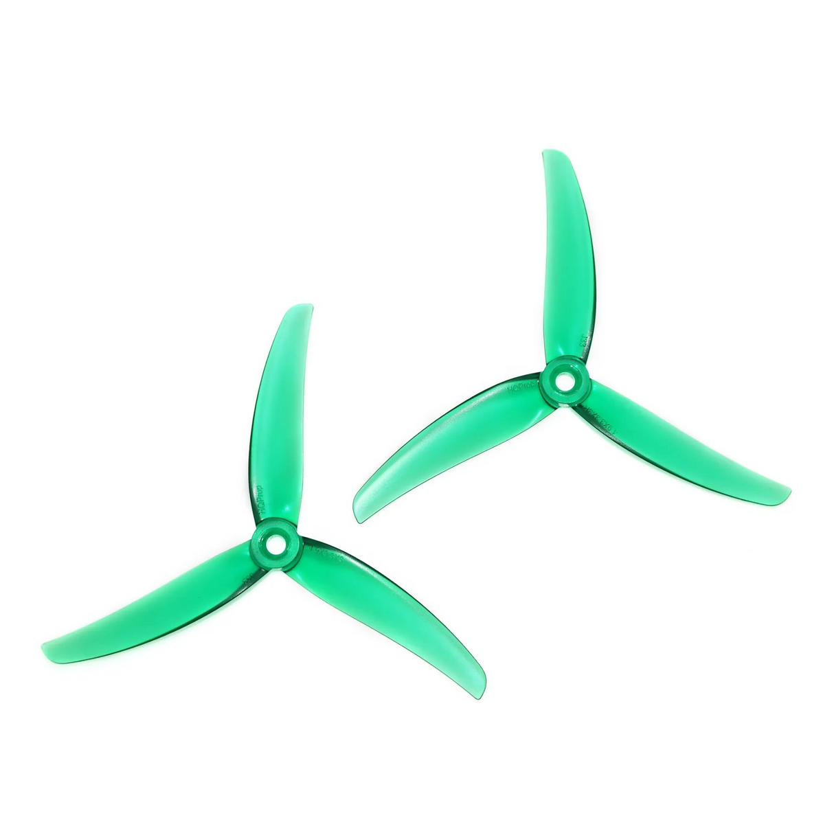 HQProp Juicy J33 4.9X3.3 / 3-Blade Propeller Set (5mm Bore / Green)
