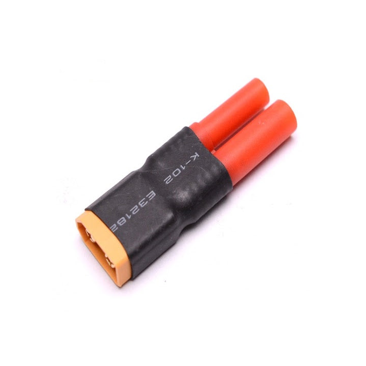XT60 Male to HXT-4mm Female Adapter