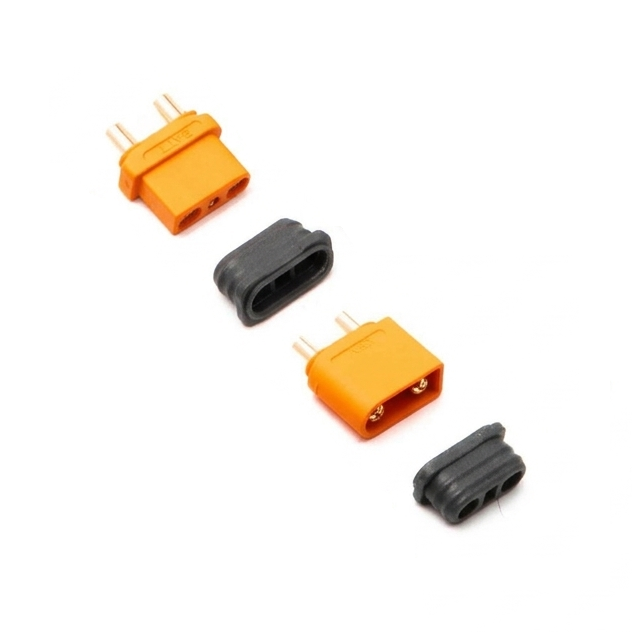 Spektrum IC2 Battery Connector Set (Male or Female / 5-Pack)