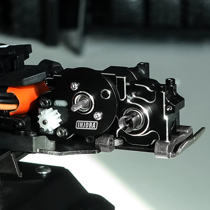 Injora Aluminum Transmission Housing w/ Motor Mount for Micro-B/T